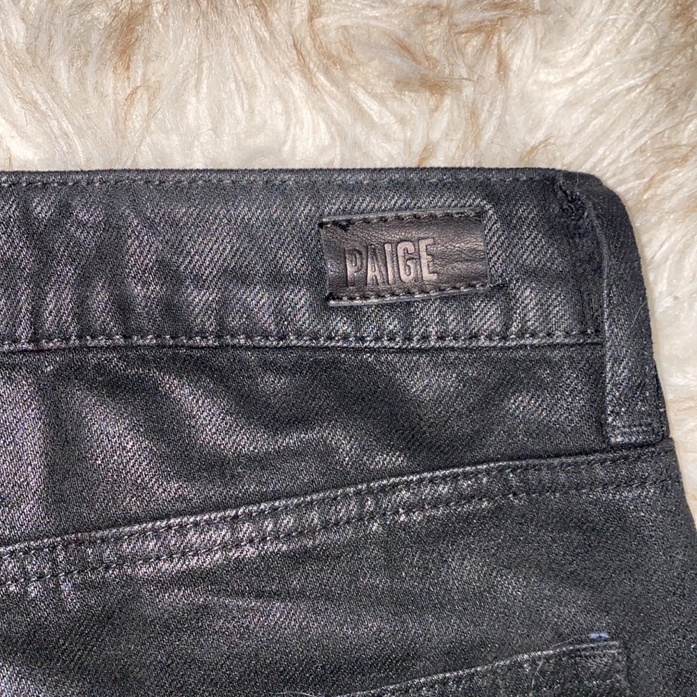 Paige Aideen Coated Mini Skirt - Picture 10 of 15